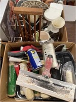 Paint Rollers, Paint Brushes, 1-cup Coffee Maker,