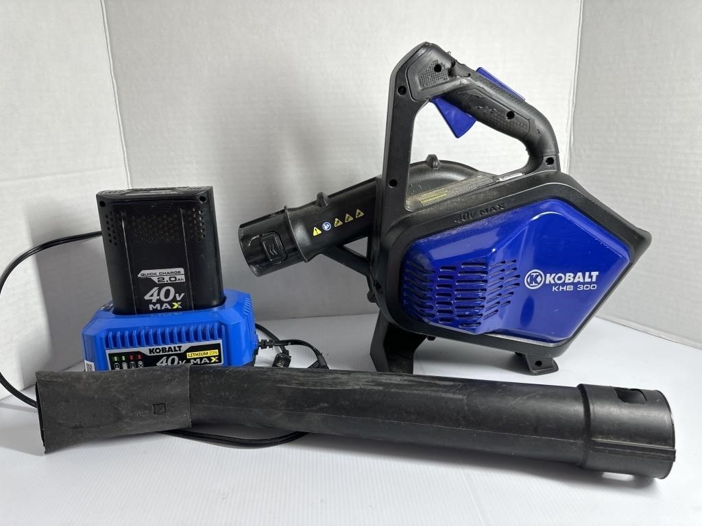 Kobalt Leaf Blower w/ Charger and Battery