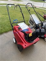 TORO 21" SNOW THROWER, 4 CYCLE, 163 CC