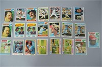 1970's Baseball Star Card Lot w/ Munson