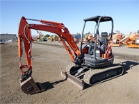 2018 Kubota U25SS Hydraulic Excavator