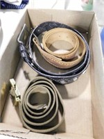 Bariatric gait belt - 3 belts, 2 leather - Avon