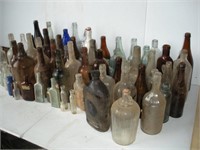 Vintage Glass Bottles 1 Lot