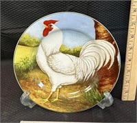 8" Rooster Plate