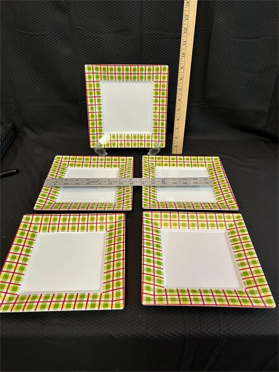 5 8" Square Plates