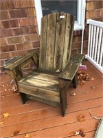 Wooden Patio Chair