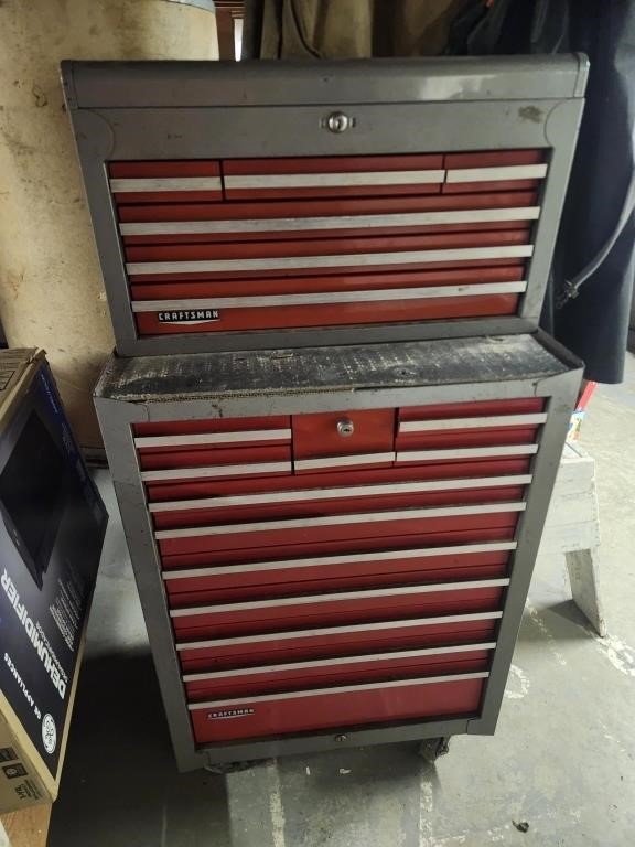 Craftsman Toolbox w/ Tools