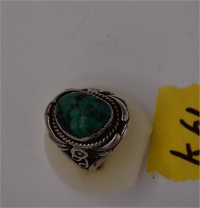 61K: .925 sterling ring