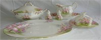 Royal Albert Blossom Time Gravy Boat & Plate With