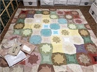 "Tiffany Pastel" Quilt Top and more