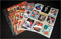 90 Vintage Premium Collector Baseball Cards Lot