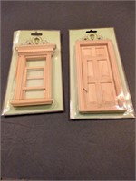 Mayberry dollhouse door frames