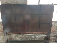 Brown Square Headboard