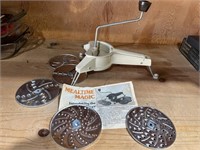 Vintage Mealtime Magic Rotary Slicer