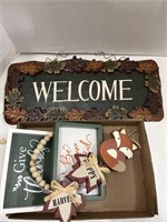 Fall Themed Signs