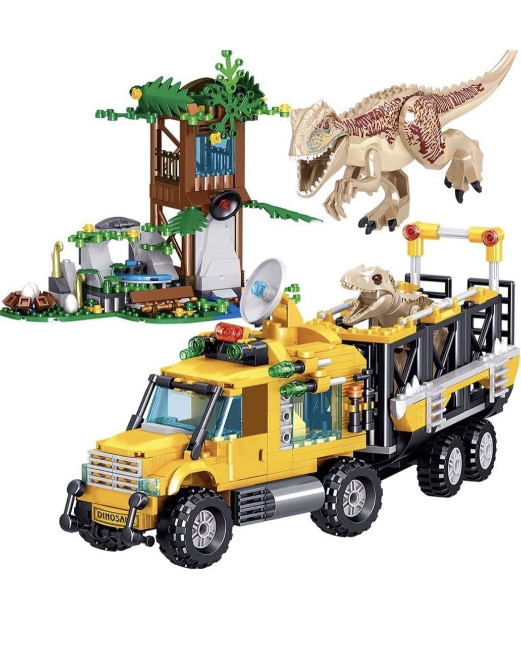 Mesiondy Dinosaurs Building Blocks Set,