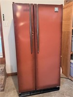 1970's Working Sears Coldspot Brown Refrigerator