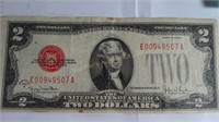 1928G Two dollar U.S. Note, Clark & Snyder