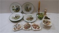 Lot of Vintage Dishware-Bareuther Plates from