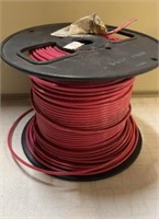 Used 1000ft Red Cerrowire  12 AWG Copper strand
