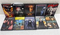 Blade  Matrix  Terminator 3  etc. Lot of 10 DVD's