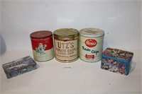 Assorted Tin Collection