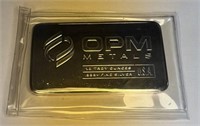 OPM Metals 10 Troy Ounces. .999+ Fine Silver