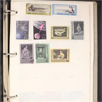Russia Stamps 20th century collection hinged on pa