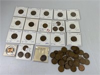 (44) Early Lincoln Cents