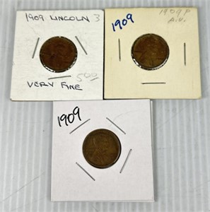 1909 Lincoln Cents