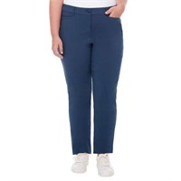 UP! Women’s 16 Stretch Sateen Pant, Blue 16