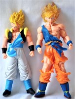 2 DRAGONBALL Z Static Solid 7" Figures Great condi