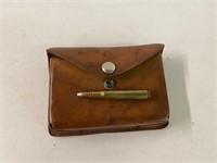 Leather Bullet Carrier w/ 30-06 Rds