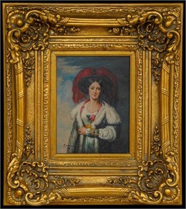 Oil on Canvas - lady Peel