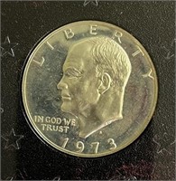 1973-S Eisenhower Silver Dollar Proof US Mint