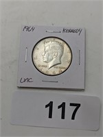 1964 Kennedy Half Dollar Coin - UNC