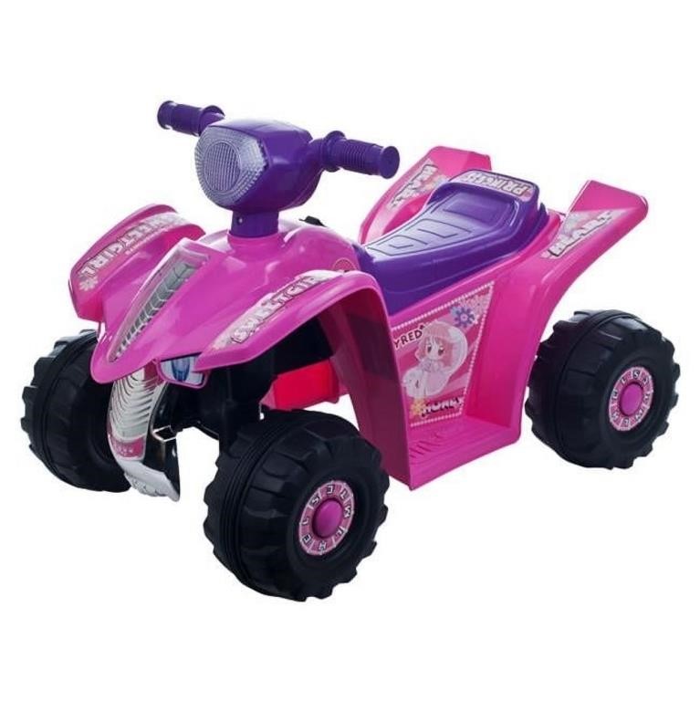 N2173  Lil' Rider Electric Quad Princess ATV, 3-6