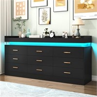 Wrought Studio 9 Drawer 63.02" W Dresser $699