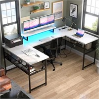 Inbox Zero U-Shaped Reversible Computer Desk $469