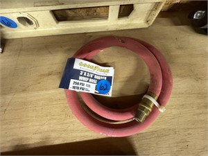 3' X 3/8" Rubber Whip Hose - NEW
