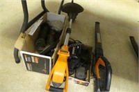 Worx trimmer and blower