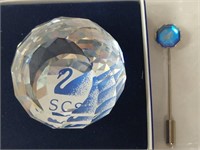 Swarovski Crystal Society Milestones Pin