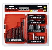 BLACK+DECKER 66-Piece Drill/Drive Set