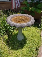 Concrete Bird Bath