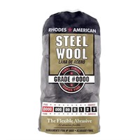 Rhodes American Steel Wool, 12 pad, Grade #0000