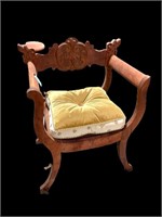 Antique neoclassical empire style chair