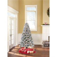 Holiday Time Pre-Lit 6.5' Crystal Pine Artificials