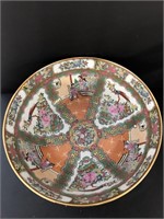 Huge Asian bowl with motifs with amazing scenes