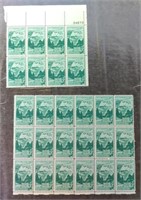 1952 MOUNT RUSHMORE 3 CENT STAMPS