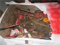Crate of Non-Working Hoists-